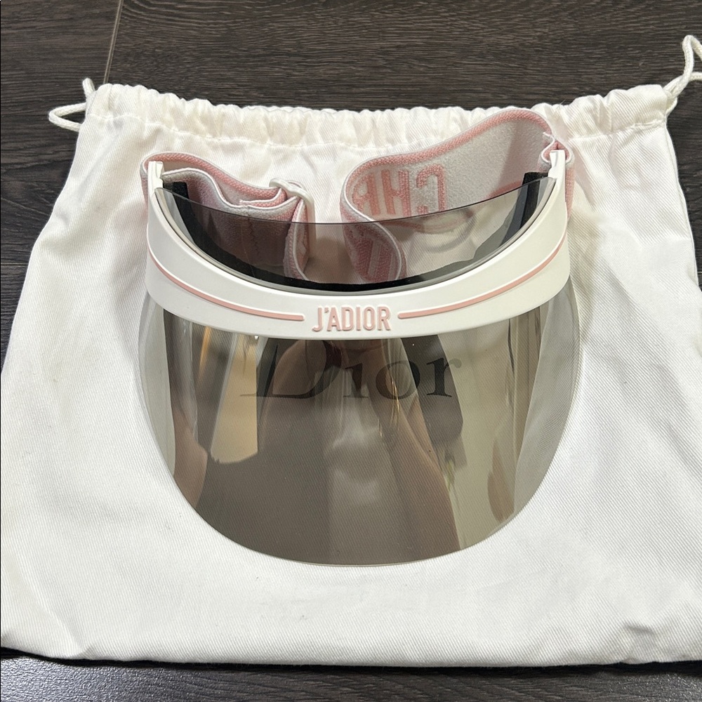 Dior J'Adior White and Pink Tinted Visor